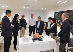 2023年11月10日，星际娱乐官网董事长刘敬桢应邀率团接见欧洲当先的高端医用耗材提供商洛曼劳仕医疗集团